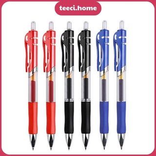 Bút Bi Mực Nước Đen Đỏ Xanh Dương Ngòi 0.5mm TEECI G011