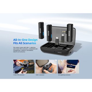 Microphone Boya link cho máy ảnh/ điện thoại