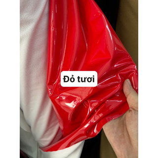 Vải da bóng 4 chiều giãn mạnh, vải da chuyên trang phục dancer, đồ biểu diễn; khổ 1m4