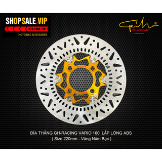 ĐĨA THẮNG GH-RACING VARIO 160  LẮP LÒNG ABS