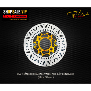 ĐĨA THẮNG GH-RACING VARIO 160  LẮP LÒNG ABS