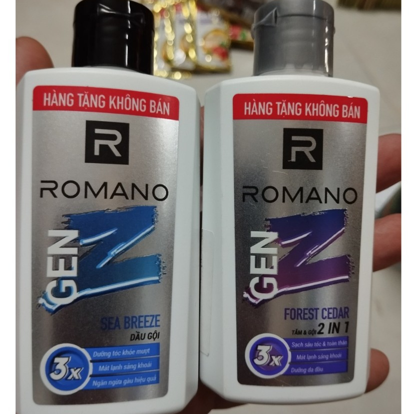 Dầu Gội  Romano Gen Z 60g