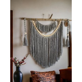 Mành trang trí macrame-Macrame Dream catcher-vòng hoa trang trí-Dream catcher tết dây macrame treo tường phòng decor