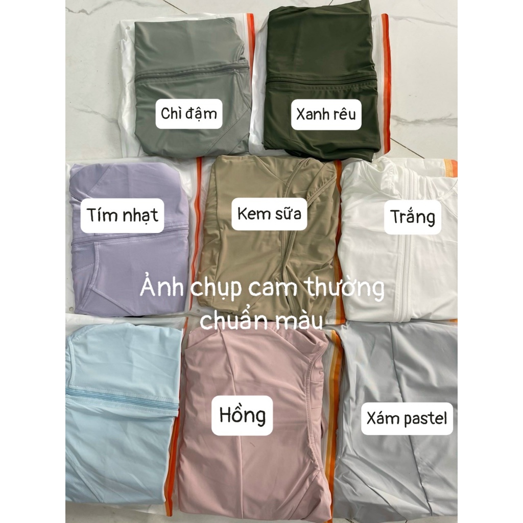 Áo Chống Nắng thun lạnh áo khoác đi nắng chống tia UV kèm mũ rộng vành chất vải mát freesize dáng lửng 2TUNISEX P67 | BigBuy360 - bigbuy360.vn