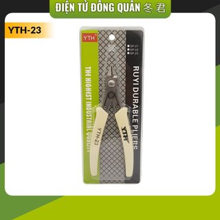 Kìm cắt chân linh kiện Thép không gỉ YTH-23 mỏ nghiêng