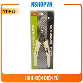 Kìm cắt chân linh kiện Thép không gỉ YTH-23 mỏ nghiêng