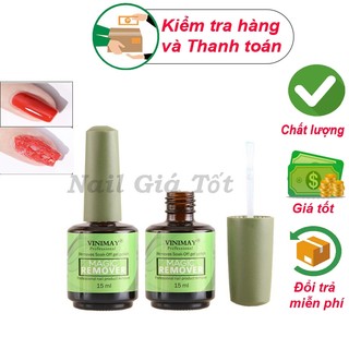 Nước phá gel Vinimay, chai phá sơn gel nail Chính Hãng 15ml