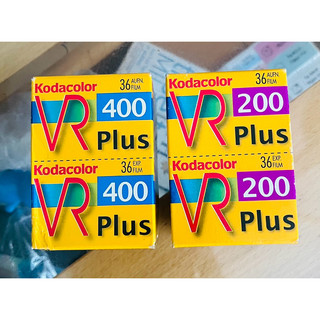 COMBO PACK 2 CUỘN KODAK VR Plus 200 36exp date 04/2007 film 35mm phim outdate hết hạn