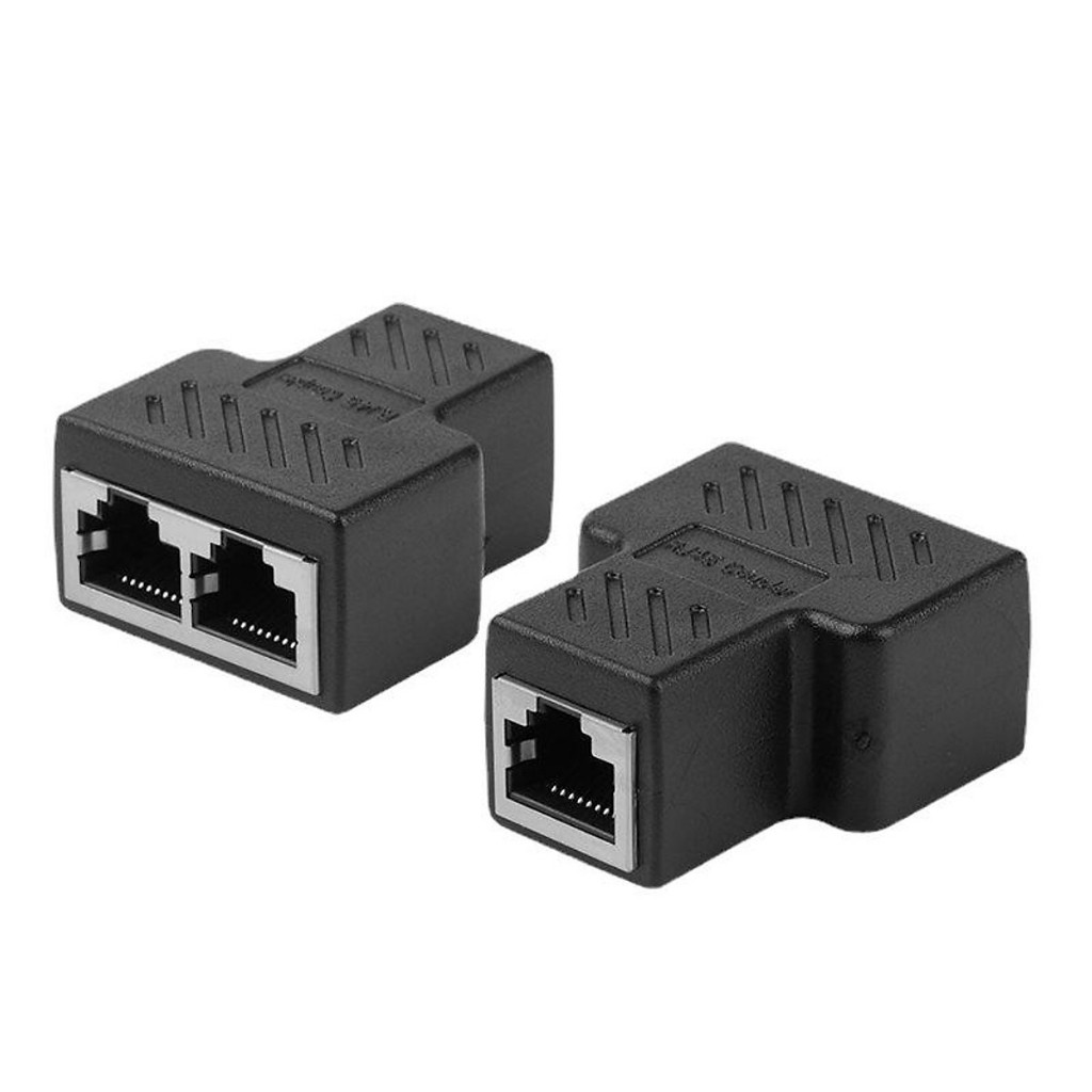 Đầu Nối Dây Mạng RJ45 chia 1 ra 2 ( CHÚ Ý KHÔNG DÙNG CHO 2 MÁY TÍNH CÙNG LÚC)