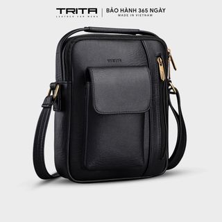 Túi đeo chéo da nam nữ thời trang TRITA RTN3
