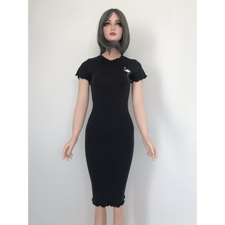 Đầm thun gân body BVForever