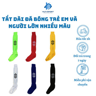 Tất dài đá bóng cho trẻ em và người lớn nhiều màu hutisport