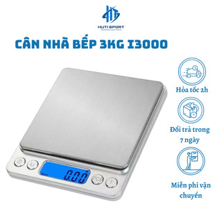Cân Tiểu Ly Nhà Bếp Mini Định Lượng 3kg Kèm Pin HUTISPORT I3000
