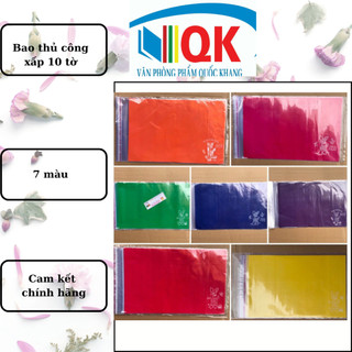 Bao thủ công có nai /xấp 10 tờ