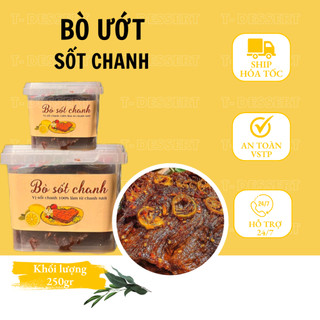 Bò ướt sốt chanh sài gòn hộp 250gram