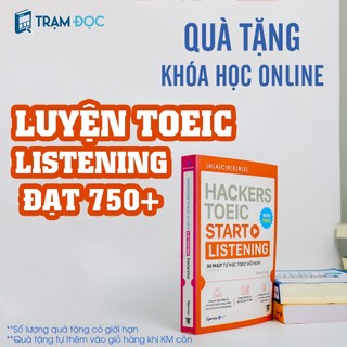 Sách Hackers Toeic Start Listening
