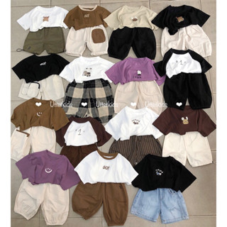 ÁO THUN VÀ QUẦN NGỐ PHONG CÁCH HÀN QUỐC CHO BÉ GÁI VÀ BÉ TRAI