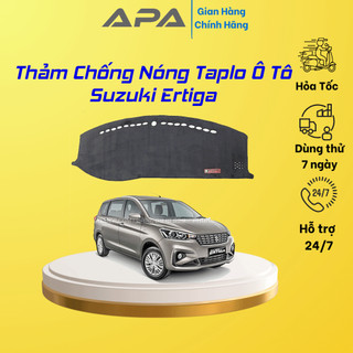 Thảm taplo ô tô lông cừu 📌HÀNG LOẠI I📌 xe Suzuki Ertiga chống nóng có 3 lớp chống trượt