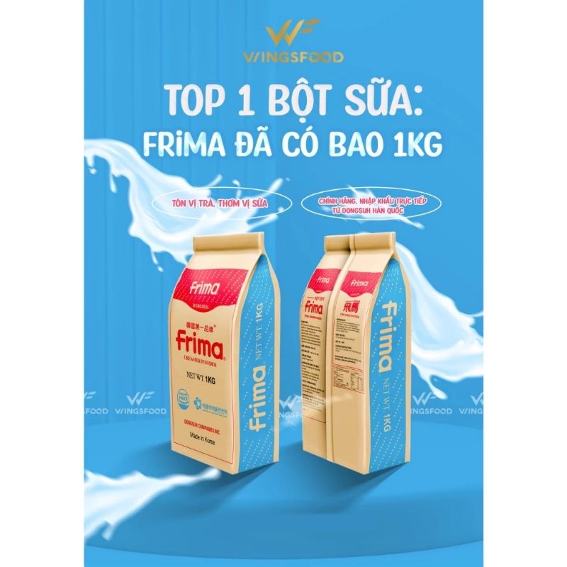 BỘT SỮA FRIMA GÓI 1KG