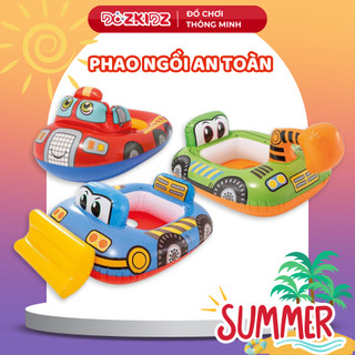 Phao bơi cho bé trai bé gái, kiểu ngồi an toàn hình các loại phương tiện, đồ chơi cho bé từ 1-5 tuổi an toàn, bền đẹp