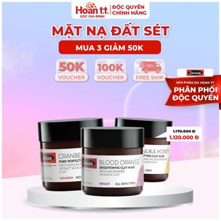 Mặt Nạ Đất Sét Cao Lanh Swisse Blood Orange - Mask Cấp Ẩm Dưỡng Da Chiết xuất Từ Thiên Nhiên Lọ 70g 205