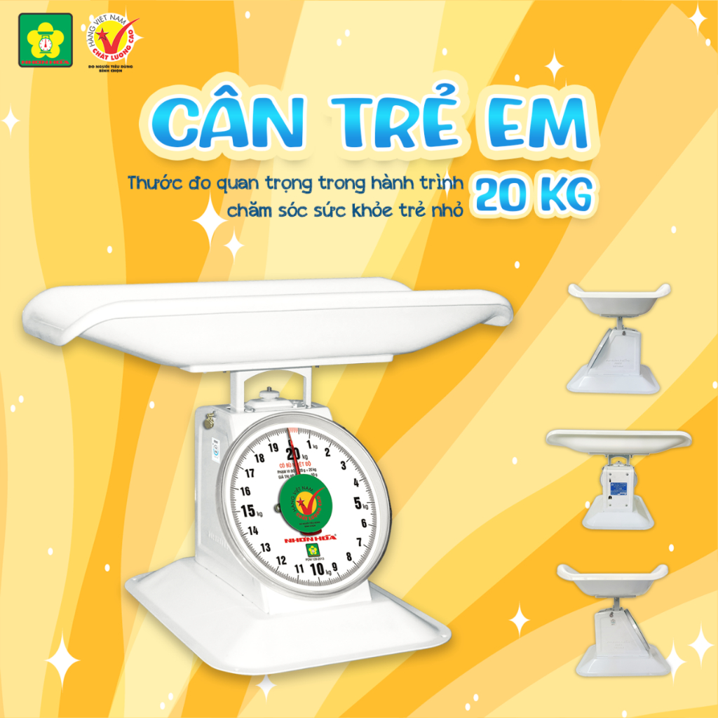 Cân trẻ sơ sinh Nhơn Hòa 20kg NHBS-20