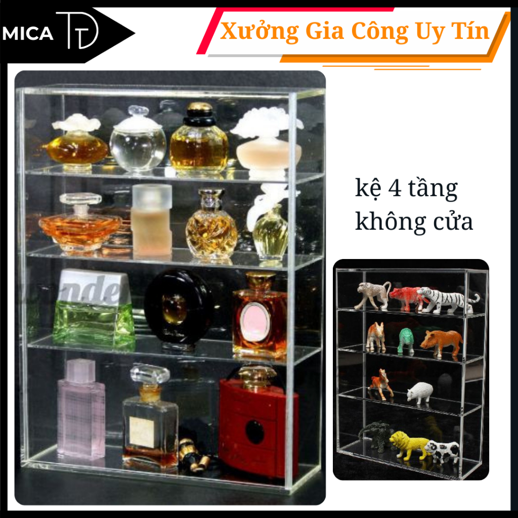 Kệ trưng bày mô hình- nước hoa