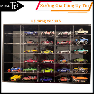 Kệ trưng xe mô hình 1:64 -Tủ trưng bày mô hình xe
