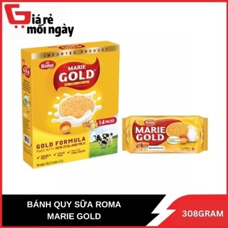 Bánh quy sữa Roma Marie Gold hộp 308g (16x20g) (date Mới)