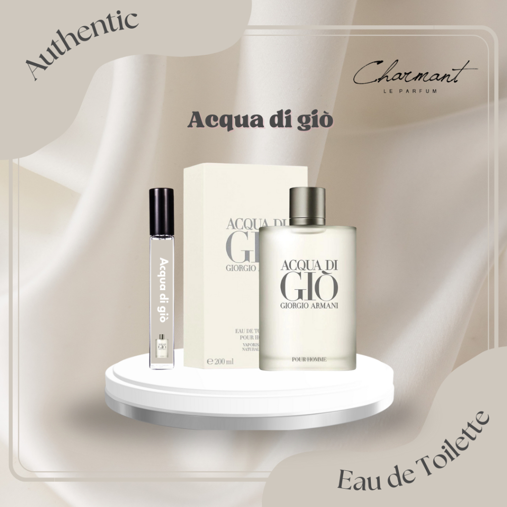 (Nước hoa chiết)  Acqua di giò | Charmant_parfum Authentic