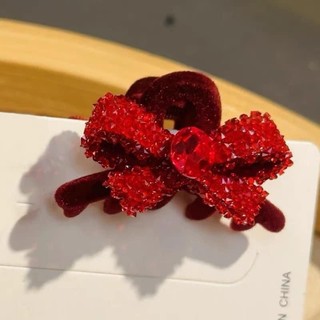 Kẹp tóc nơ đá