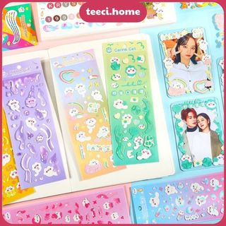 Tấm Sticker Dán Idol Kpop Hàn Quốc Bộ Hình Dán Trang Trí Sổ Tay Mohamm Điện Thoại Khay Đựng Bút TEECI G056