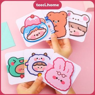 Thiệp Quà Tặng Giấy Sticky Note To Do List Ghi Chú Tranh Hoạt Hình Làm Kèm Thiệp Chúc Mừng Sinh Nhật Cảm Ơn TEECI G064
