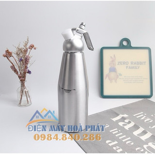 Bình xịt kem tươi 1L inox