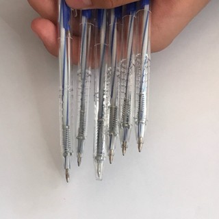 Bút bi ngòi 0.5mm mực xanh loại rẻ