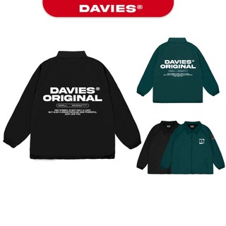 Áo khoác dù nam nữ form rộng DAVIES basic jacket local brand in hình sau lưng | D29-AK2