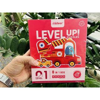 Đồ chơi xếp hình nâng cao cấp độ 1 - cho bé 2+ (2 mẫu) - Cleverrabbit