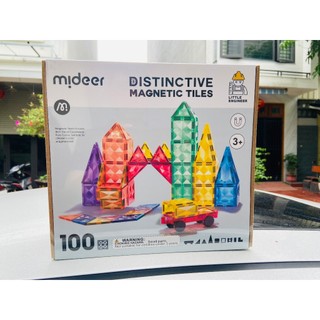 Nam châm 100 miếng - Mideer - Cho bé 3+ Cleverrabbit