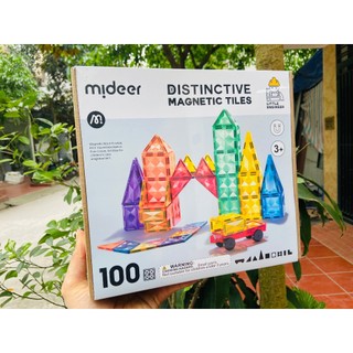 Nam châm 100 miếng - Mideer - Cho bé 3+ Cleverrabbit