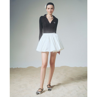 Body Suit Liền Thân Thêu Logo Tay Dài Vercie | 4165 | Lana Official