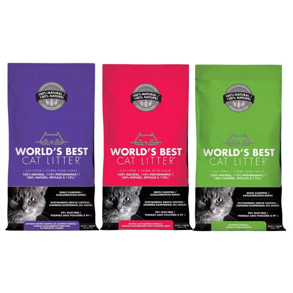 Cát vệ sinh hữu cơ World’s Best Cat Litter 3,18Kg