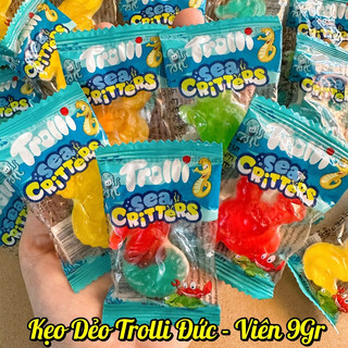 Combo 10 viên ☘️ kẹo dẻo trolli đức - viên 9gram ☘️