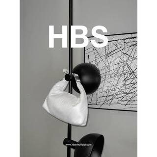 Túi đeo vải polyester HBS Mini Hobo Buckle Bag - White