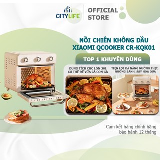 Nồi chiên không dầu Xiaomi Qcooker lò nướng đối lưu đa năng dung tích 20L công suất 1400W