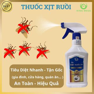 Diệt Các Loại Ruồi vàng, ruồi cánh bướm, ruồi giấm - Thuốc diệt ruồi sinh học BIO SH - An Toàn - Hiệu Quả