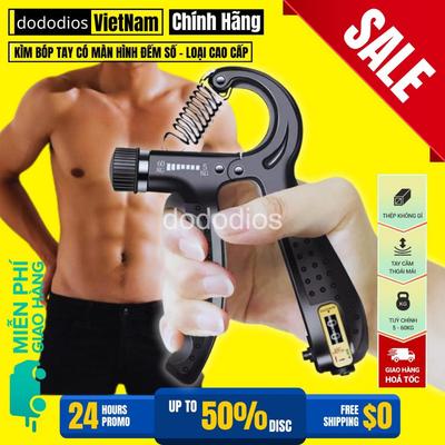 Kìm Bóp Tập Cơ Tay, Dụng Cụ Tập Cơ Tay Kìm R Xịn 5-60kg