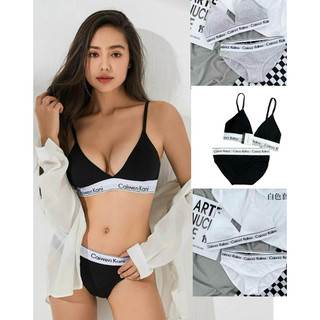 Bộ đồ lót nữ sê ka chất cotton dáng thể thao kiểu giọt lệ thời trang dành cho nữ
