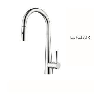 Vòi rửa bát eurogold euf118br vòi nước bồn rửa chén đầu vòi xoay 360 độ