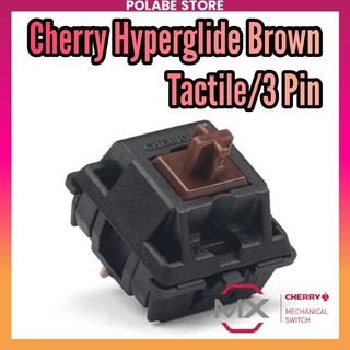 Cherry Hyperglide Black Linear switch công tắc bàn phím cơ Cherry MX2A Brown Red Polabe Store