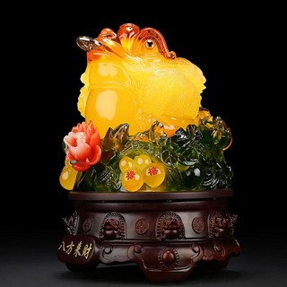 Thiềm thừ phong thủy - cóc ngậm tiền hồ lô 18cm